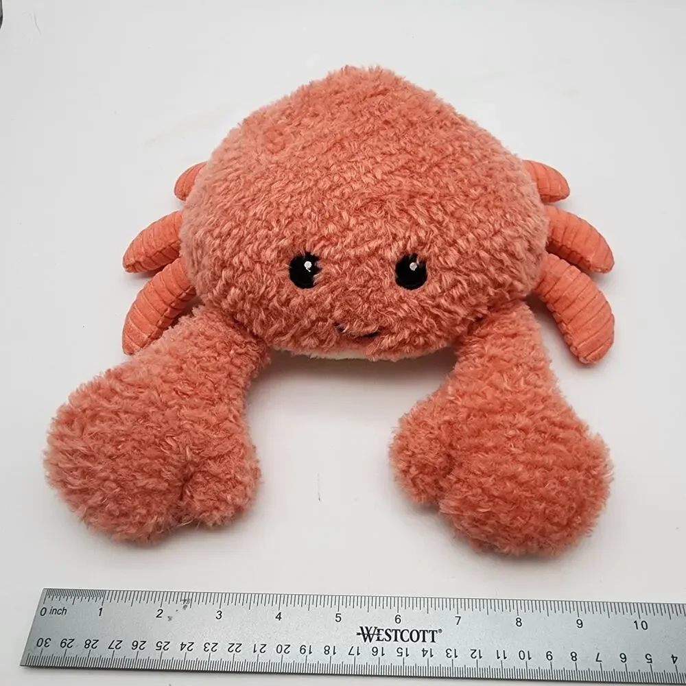 Spark Create Imagine Plush Crab Baby Rattle Toy 10